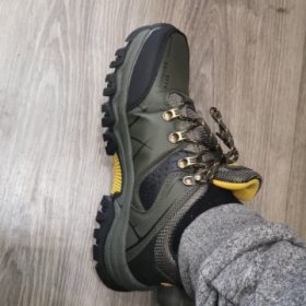 FREE SHIPPING Men Hiking Boots Waterproof Leather Sneakers photo review