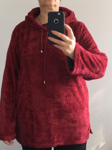 Warm Plush Pullover Loose Sleepwear photo review