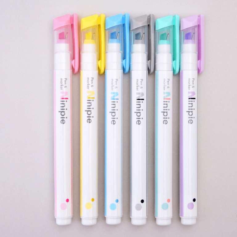 Sun-Star Ninipie Marker Pen & Highlighter – Lite Adorbs