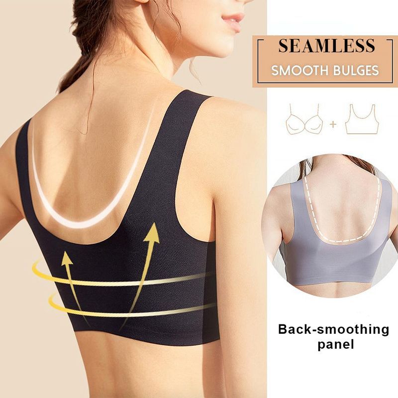 HERS WINGS BRA - Wireless Push Up Comfort Shock-proof Latex Pad Lace Bra 7 1612171761eac6f3dacb