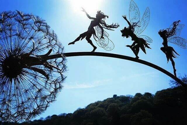 Exclusive Fantacywire Authorized Garden Metal Fairy
