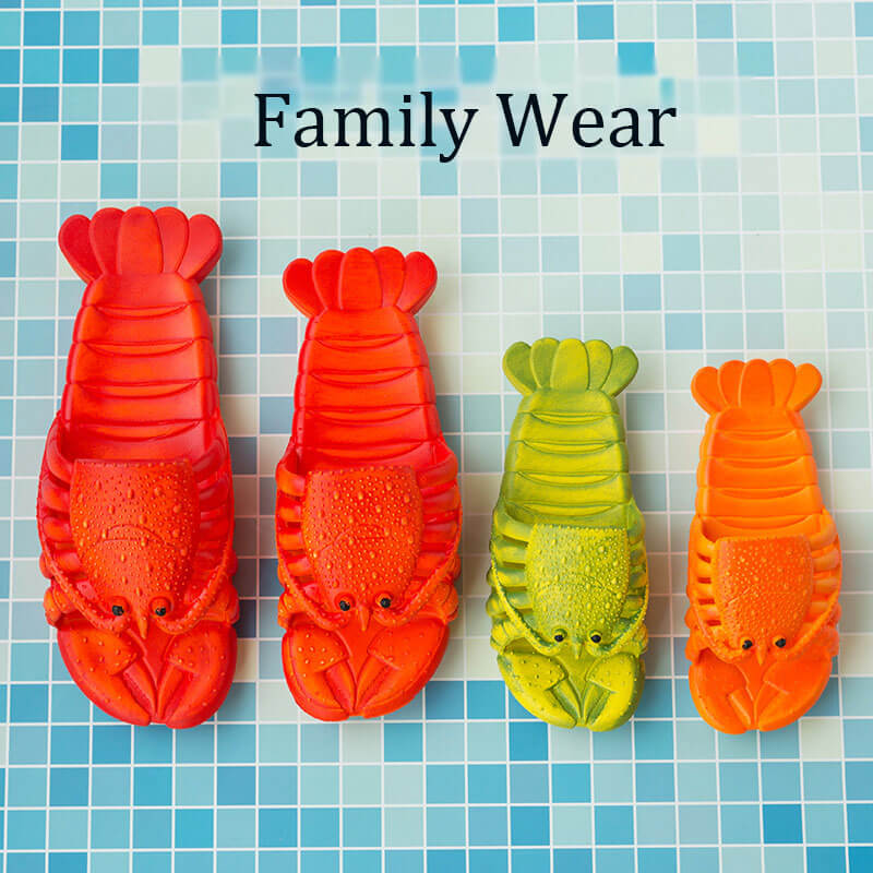 2021 new crayfish beach slippers for family 9 1