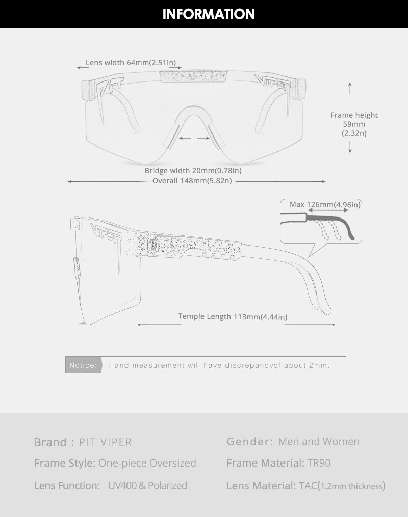 2021 pit viper sports sunglasses outdoor sport sung 5 1