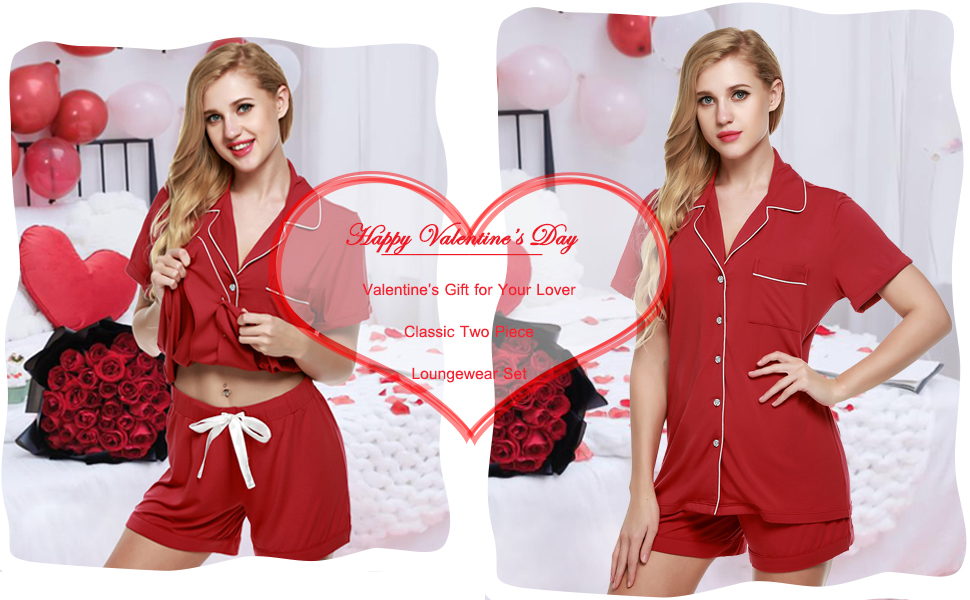 Red Pajamas for Women