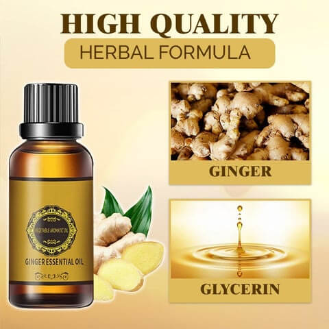belly drainage ginger oil 3 1