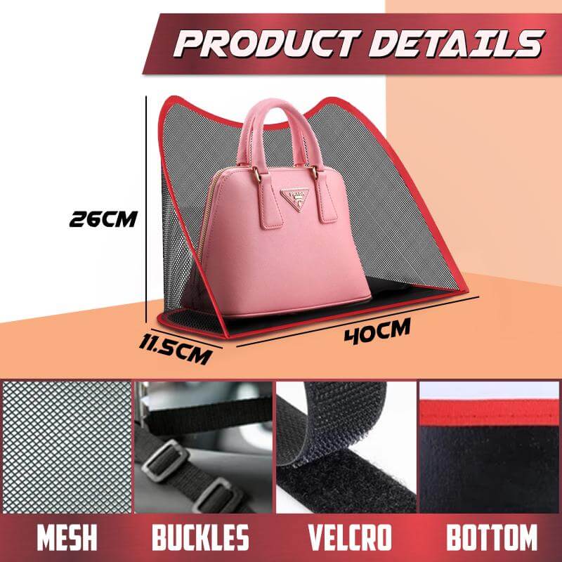 carnet bag car net pocket handbag holder 1 1