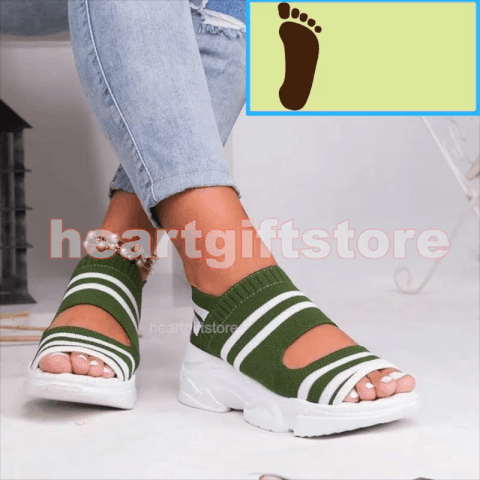 casual woven wedge comfy open toe sandals 8 1