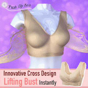 daisy lift bra seamless lift bra with front cross side buckle 3 2