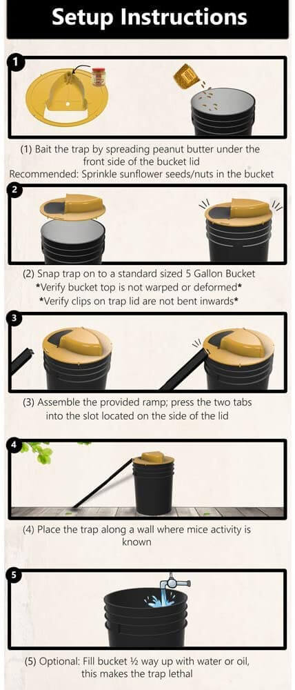 flip n slide bucket lid mouse trap 7