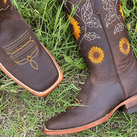 lujo sunflower boots 2 1