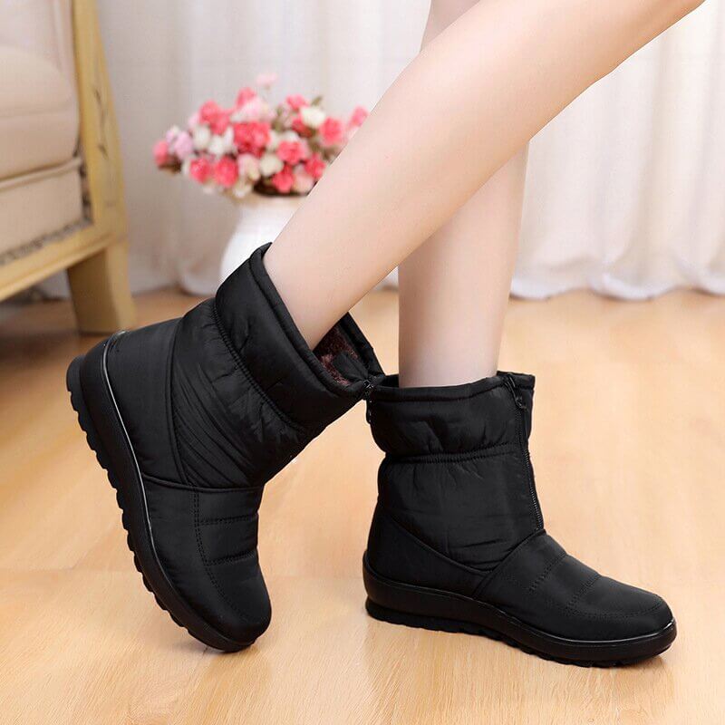 women s snow ankle boots winter warm 10 1