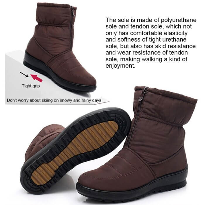 women s snow ankle boots winter warm 7 1